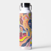 De Leerling bij de Poort Waterfles (Voorkant)