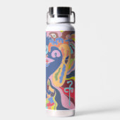 De Leerling bij de Poort Waterfles (Achterkant)