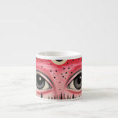 De leerling van het bos espresso kop (Voorkant)