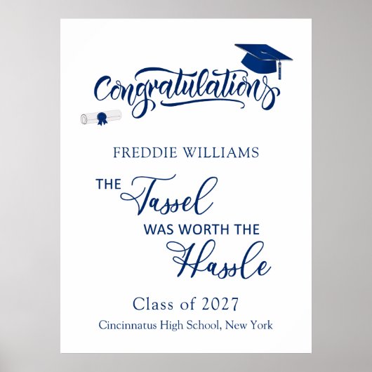 De Leerpartij Tassel was de beste van de Hassle Poster (Voorkant)