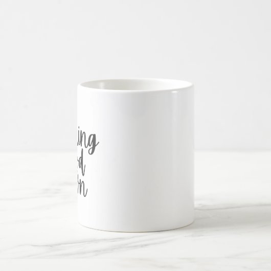 De leerstemming is ingeschakeld koffiemok (Center)