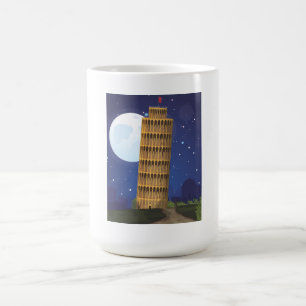 De Leertoren van Pisa Koffiemok