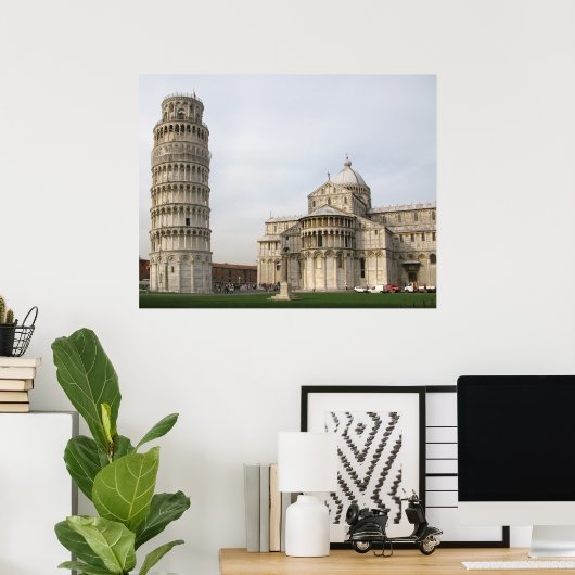 De Leertoren van Pisa Poster (Thuiskantoor)