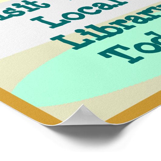 De leesbuis vangen poster (Hoek)