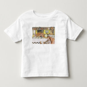 De leeskamer, café. in "Lasst Licht Hinin" ("Le Kinder Shirts