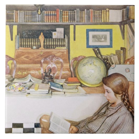 De leeskamer, café. in "Lasst Licht Hinin" ("Le Tegeltje (Voorkant)