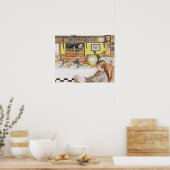 De Leeskamer, café in Lasst Licht Hinin Poster (Keuken)