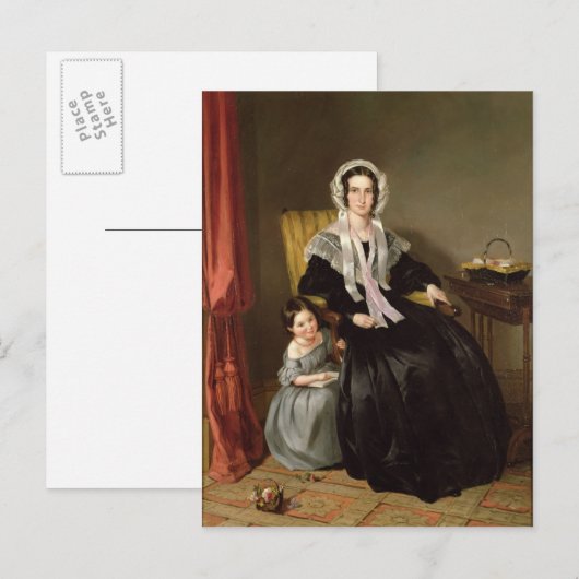 De leesles briefkaart (Voorkant / Achterkant)