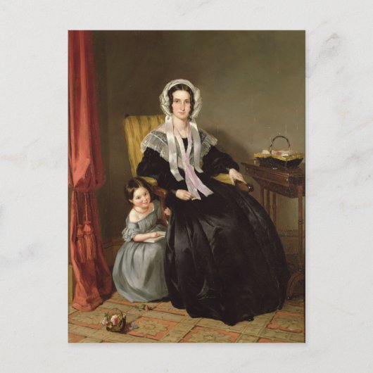 De leesles briefkaart (Voorkant)