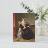 De leesles briefkaart (Staand voorkant)