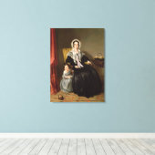 De leesles canvas afdruk (Insitu (Houten vloer))