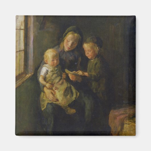 De leesles magneet (Voorkant)