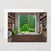 De leesnook briefkaart (Voorkant / Achterkant)