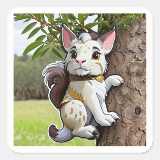 De leeuw achter de Sticker (Voorkant)