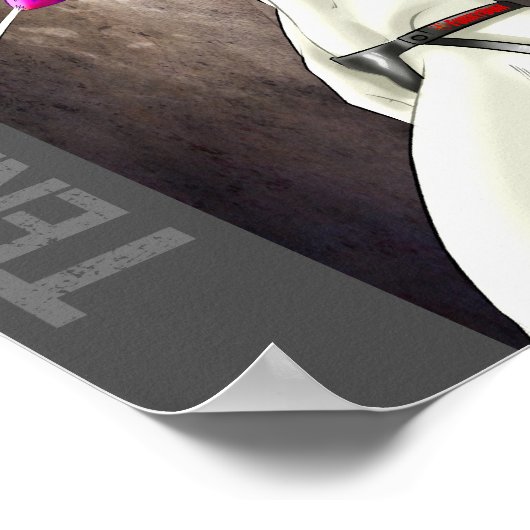 De leeuw beroeren poster (Hoek)