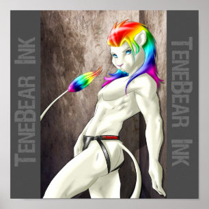 De leeuw beroeren poster