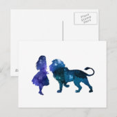 De leeuw briefkaart (Voorkant / Achterkant)