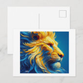 De Leeuw, Briefkaart (Voorkant / Achterkant)