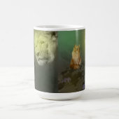 De leeuw en de kat, koffie-Mok Koffiemok (Center)