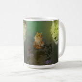 De leeuw en de kat, koffie-Mok Koffiemok (Voorkant rechts)