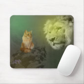 De leeuw en de kat, Mousepad Muismat (Met muis)
