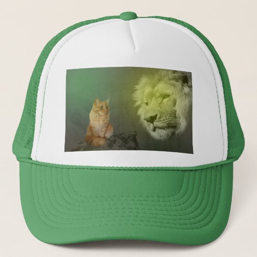 De leeuw en de kat, Pet (Voorkant)