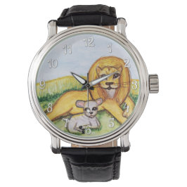 De Leeuw en de Lamb Watch (w/Numbers) Horloge
