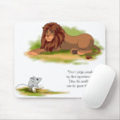 De leeuw en de muis muismat (Met muis)