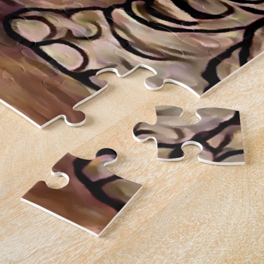 “De Leeuw en de Olifant” door Arthur Rackham Legpuzzel (Zijkant)