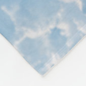 De leeuw en het lam gevormd uit wolken fleece deken (Hoek)