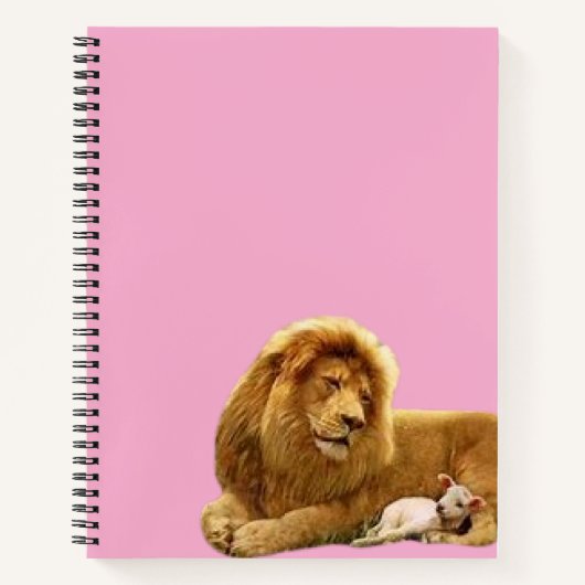 De Leeuw en het Lam Notitieboek (Voorkant)