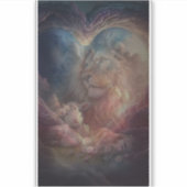 De leeuw en het lam Stickers (Voorkant)