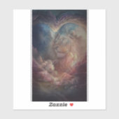 De leeuw en het lam Stickers (Vel)