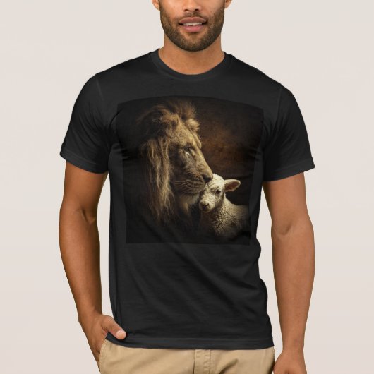De Leeuw en het Lam T-shirt (Voorkant)