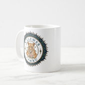 De leeuw. Engeland Koffiemok (Voorkant links)
