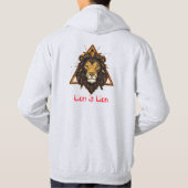 De Leeuw: Fury of the Beast hoodie ontwerp (Achterkant)
