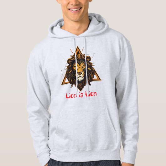 De Leeuw: Fury of the Beast hoodie ontwerp (Voorkant)