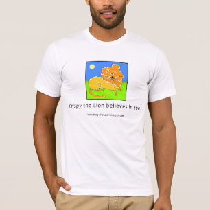 De leeuw gelooft in jou t-shirt