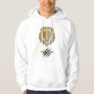 De Leeuw Goud & Zwarte Grafische Hoodie