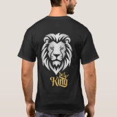 De leeuw is de koning t-shirt (Achterkant)