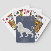 De Leeuw King Pokerkaarten (Achterkant)