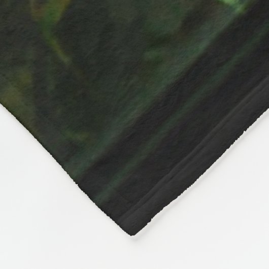 De leeuw, koning van het OERWOUD Fleece Deken (Hoek)