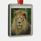 De leeuw metalen ornament (Rechts)