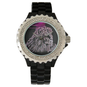 De Leeuw - Rhinestone horloge