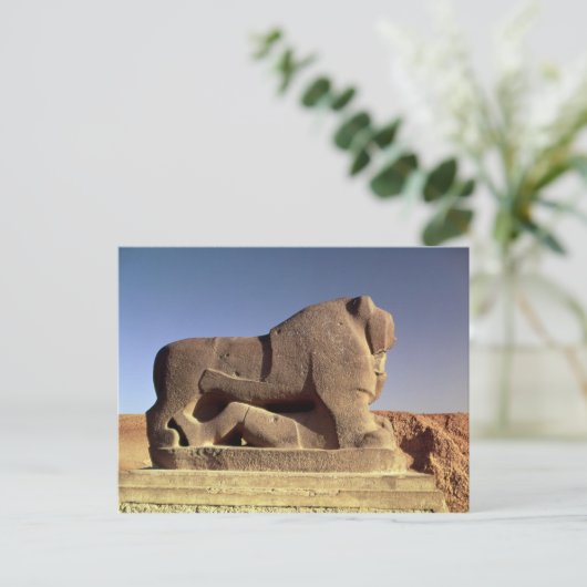 De leeuw van Babylon Briefkaart (Staand voorkant)