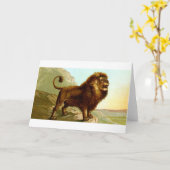 De Leeuw van Barbarije Kaart (Gele Bloem)