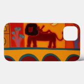 De leeuw van de Fulham Broadway 2008 Case-Mate iPhone Case (Achterkant (horizontaal))