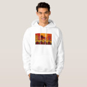 De leeuw van de Fulham Broadway 2008 Hoodie (Voorkant volledig)