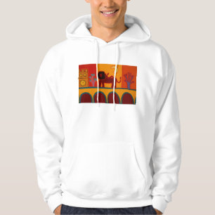 De leeuw van de Fulham Broadway 2008 Hoodie