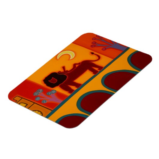 De leeuw van de Fulham Broadway 2008 Magneet (Linkerzijde)